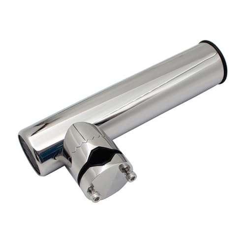 Support de canne à pêche en acier inoxydable, finition miroir anti-corrosion marine