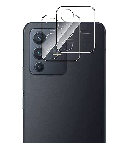 NOVAGO Compatible con vivo V23 5G - Lote de 2 protectores de cristal templado para cámara