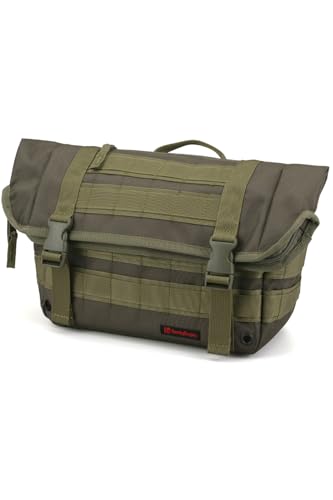 デイトナ ヘンリービギンズ サドルバッグWR DHS-34 グリーン 防水 6L