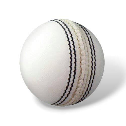 NE NEPTUNE White Leather Sports Club Cricket Ball (2 Part) Pack of 1-picture-11