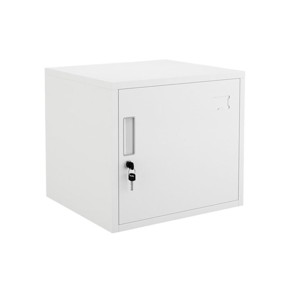 Aioneer Filing Cabinet For Home Office Small Single-Door Locking File Cabinets Desktop Iron Short Cabinet Office Data Storage Cabinet Password Storage Cabinet File Cabinet
