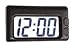 Custom Accessories 73360 Black Jumbo Time Quartz Travel Clock