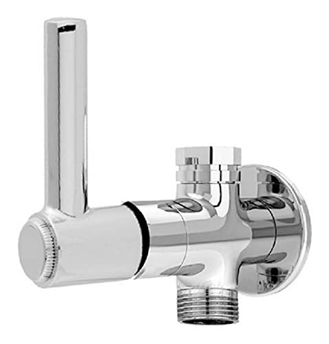 Ducha Higiênica Luxo Metal Cromada com Derivação