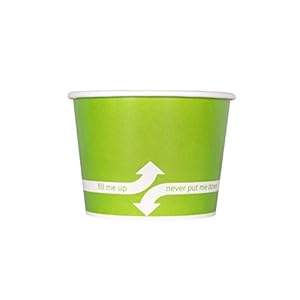 Karat C-KDP12 (Green) 12oz Food Containers Green (Case of 1000)