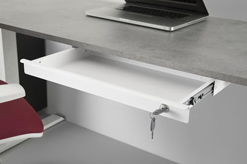 Cajón bajo escritorio extraíble. Cajones