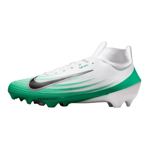 Nike Vapor Pro 1 Fußballschuhe (HM8850-104, White/Midnight Navy/Metallic Silver/Black), Weiß/Stadiongrün/Metallic-Silber/Schwarz, 16 – Ansicht 1