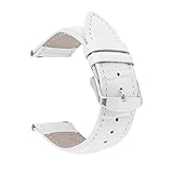 Dimensions du bracelet: Ce bracelet en cuir véritable est conçu pour des tours de poignet de 14 cm à 21,2 cm, s'adaptant ainsi à la plupart des utilisateurs. Huit trous de réglage précisément positionnés permettent un ajustement personnalisé pour un maintien parfait. Idéal pour un usage quotidien