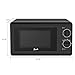 Avanti Microwave Oven 700-Watts Compact Mechanical with 5 Power Settings, Defrost, Full Range Temperature Control and Removable Glass Turntable, 0.7-Cu.Ft., Black