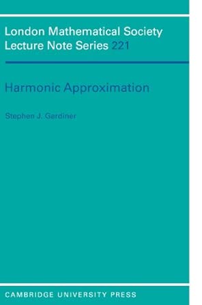 Harmonic Approximation: 221 Harmonic Approximation: 221 book cover