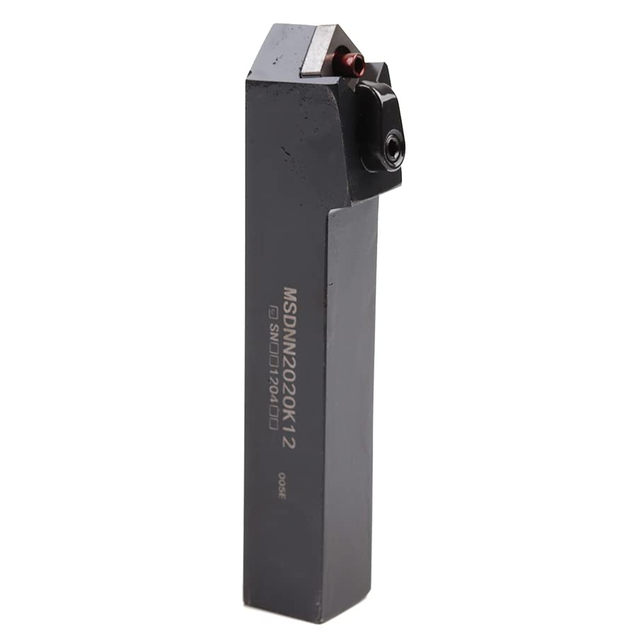 1PC MSDNN1616H12 MSDNN2020K12 MSDNN2525M12 MSDNN2525M15 Indexable External Turning Tools Holder for SNMG Carbide CNC Inserts(MSDNN1616H12)