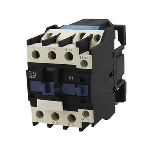 Contacteur tripolaire 32A CJX2-3201 avec bobine isolée 220 Volts haute endurance