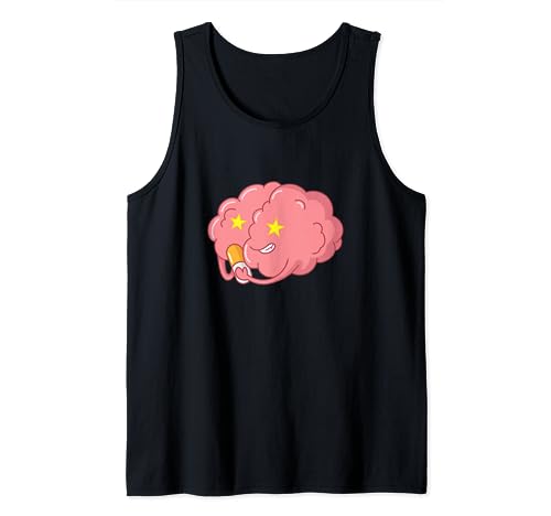 Tableta Cerebro y Placebo Camiseta sin Mangas