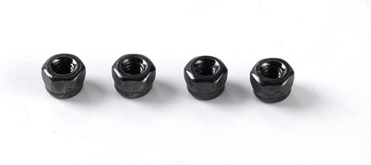 FMS FCX24M 1/12 Rc Car Parts RC Crawler RC Trucks Parts Replacement Accessory Common Parts :Anti-Slip M2 Screw NUT Black