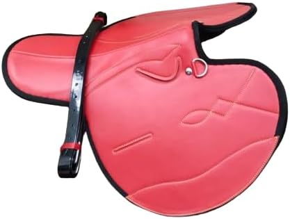 Handmade Synthetic Exercise Racing Horse Saddles Size 15" to 18" inches Seat -ASN01