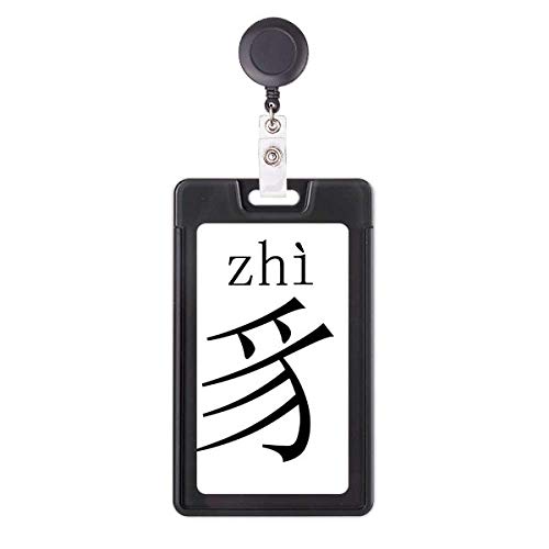 Étui rétractable Zhi pour badge et carte avec bobine enrouleur