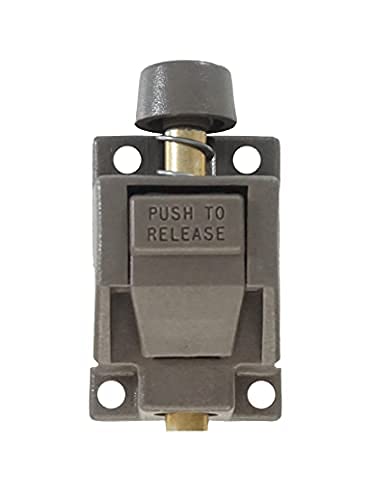 WRS Wingless Secondary Patio Door Lock - Bronze