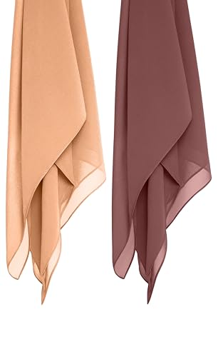 Image of Premium Georgette Hijab for Women, Lightweight and Breathable | 180x70 cm
