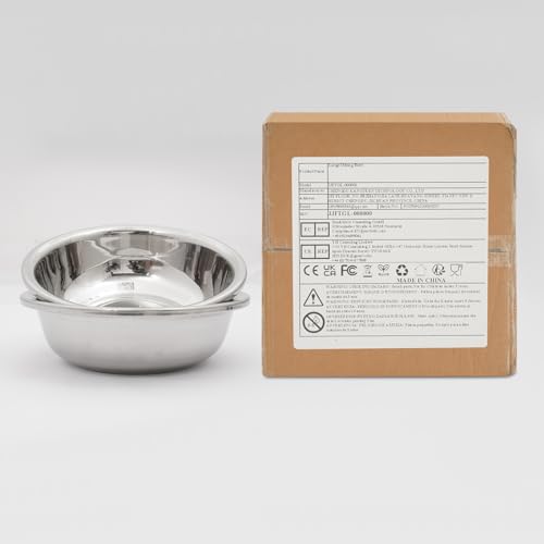 Set 2 Tazones Grandes de Acero Inoxidable 304 miniatura 2