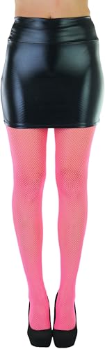 Image of ToBeInStyle Women's Sexy Vibrant Fine Classic Fishnet Full Footed Pantyhose