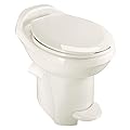 Thetford Aqua-Magic Style Plus RV Toilet with Water Saver / High Profile / Bone - Thetford 34435