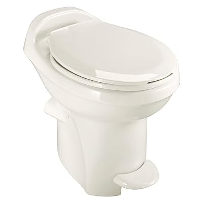Thetford Aqua-Magic Style Plus RV Toilet with Water Saver / High Profile / Bone - Thetford 34435