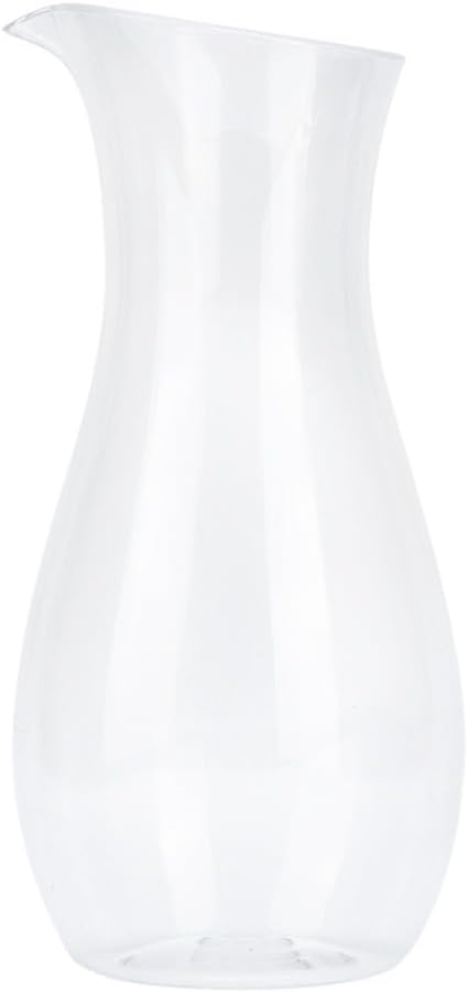 Clear Acrylic Water Jugs - Cold Beverage Pitcher Juice Bottle Container Kettle for Iced Tea, Juice & Cocktails Bar Home Use, Lightweight(1100ml)