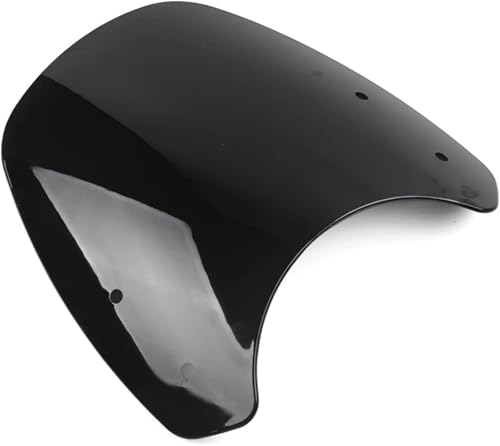 Pare-brise Yamaha XSR700 en ABS noir, déflecteur de vent premium pour moto rétro