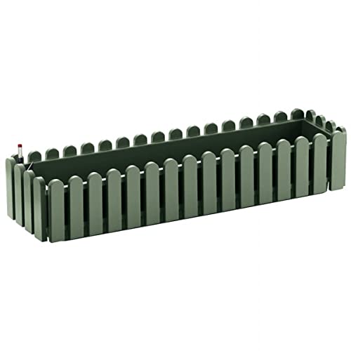 Poétic Landhaus Blumenkasten Grün mit Aqua Comfort 100 - Kunststoff