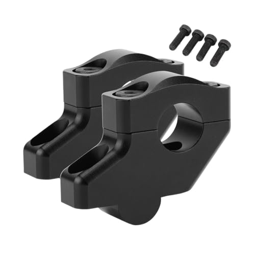 Elevadores de manillar de 22mm y 7/8 pulgadas con extension desplazada para motos roadster
