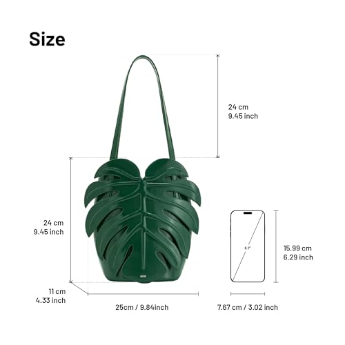 JW PEI Women's Cecelia Leaf Shape Shoulder Bag4