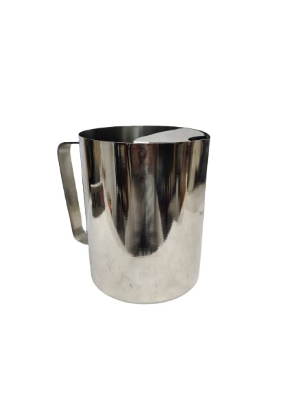 Dynore Handicrafts Stainless Steel Hammered Jug Pitcher|Cut Design|Serving Water Hotel Restaurant - 2000 ml - Image 2 thumbnail