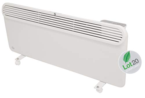 Prem-i-air Slimline, Wall and Floor Mounting Programmable Panel Heater With Silent Operation (Lot 20...