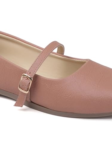 Image of TRYME Trendy Comfortable Mary Jane Ballet Bellies Shoes for Women and Girls