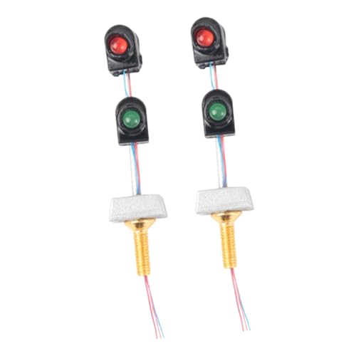 Beatifufu Building Model Materials Miniature Indicator Lights Perfect for DIY Scenery Sand Table Decor