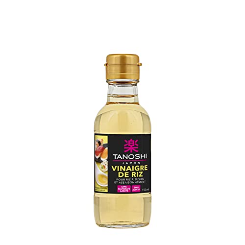 TANOSHI - Vinaigre de Riz - Idéal pour Assaisonner Salades, Marinades et Riz Sushi - 150 ml Cover