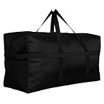 Extra Large Storage Duffle Bag with Zippers and Handles, Big Foldable Duffle Bag for Travel