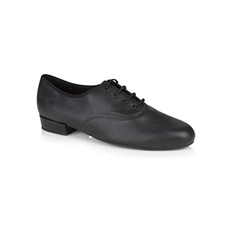 Freed of London Men's Juba Dance Shoe, Black, 7.5 UK Cover