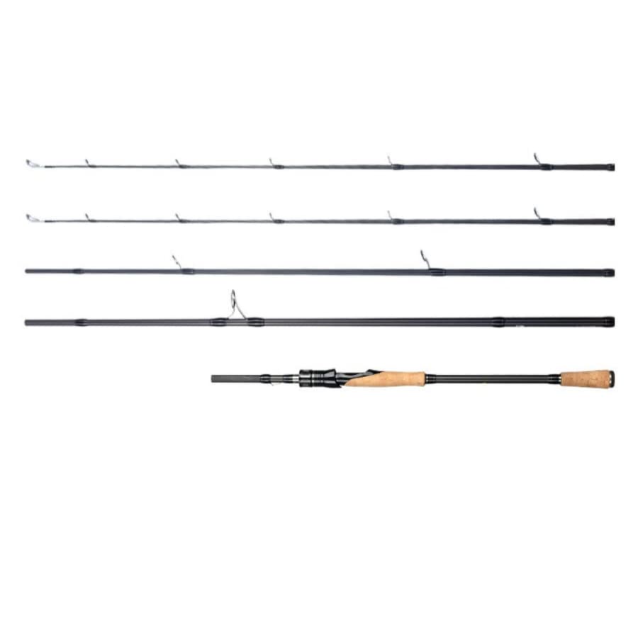 Canne à pêche rotative Blackjack ultra légère en carbone pour ne plus rater aucun ferrage