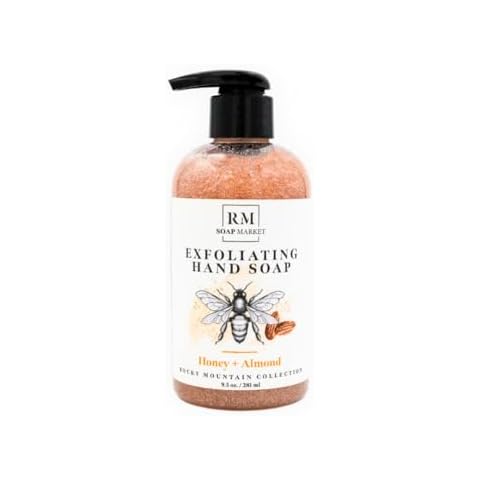 RM Soap Market Honey Almond Exfoliating Hand Soap Cover