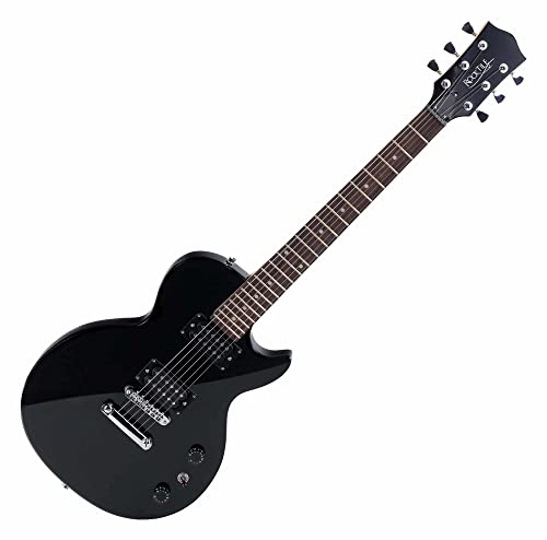 Rocktile LP-100 BL Guitare Électrique noir Starter SET - Les Beatles, Paul McCartney, John Lennon, RIngo Starr, George Harrison Rocktile LP-100 BL Guitare Électrique noir Starter SET – Image 3