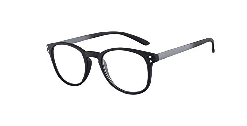 Rainbow safety Gafas de Lectura Mujer Hombre Marco Completo los Vidrios de la Lectura Miami RRC +2.50D Gris