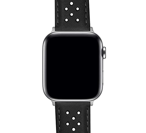Image of BARTON WATCH BANDS - Horween Leather Watch Bands Compatible with Apple Watch Models - 1, 2, 3, 4, 5, 6, 7, 8, 9, 10, SE, Ultra & Ultra 2