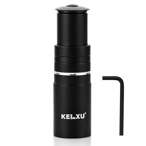 Kelxu Aluminum Bike Stem Riser 115mm 28.6mm Black