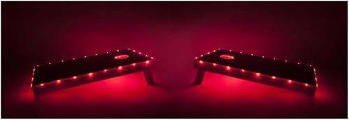 Miniatura 6 de BrightzBrightz TossBrightz Red Led Cornhole Lights Led Corn Hole Lights Cornhole Led Lights for Hole and Board Corn Hole Board Light Kit Light Up