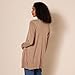 Amazon Essentials Women's Lightweight Open-Front Cardigan Sweater (Available in Plus Size), Camel Heather, Large