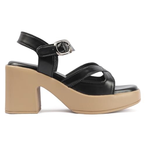 Image of Colo Comfortable & Stylish, Cushioned Footbed Block Heel Sandal for Womens and Girls /Sandal For Women