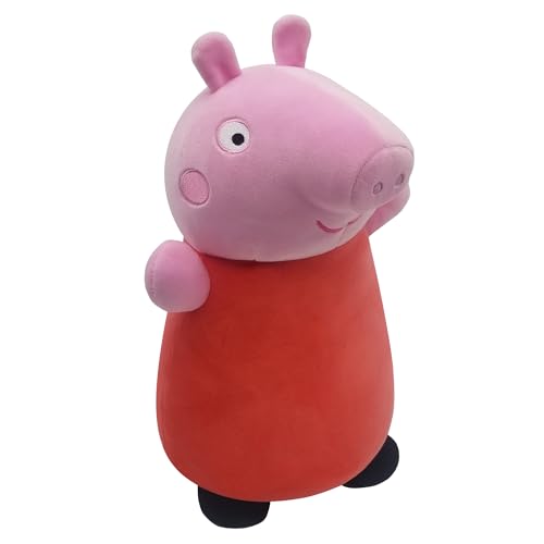 Squishmallows Peppa Pig Peluche 25cm Original HugMees Moelleuse