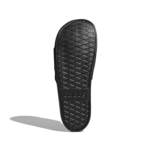 Image of Adidas Men's Adilette Cf+ Mono Cblack, Cblack and Cblack Flip-Flops and House Slippers - 12 UK /India (47.33 EU)
