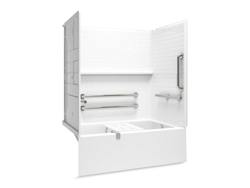Forum Traverse Bath and Shower Wall Set Backerboards, Grab