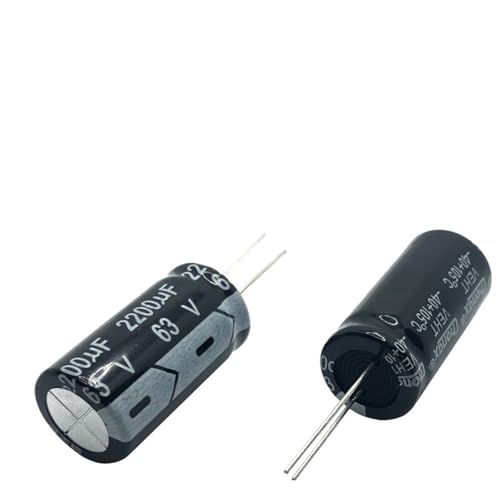 Condensateurs électrolytiques 63V haute stabilité thermique pour filtrage audio